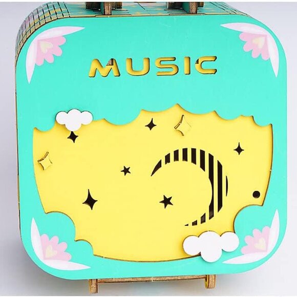 3/$77❤️Robotime Rolife DIY 3D Wooden Music Box Dancing Ballerina "Greensleeves" - Picture 9 of 17